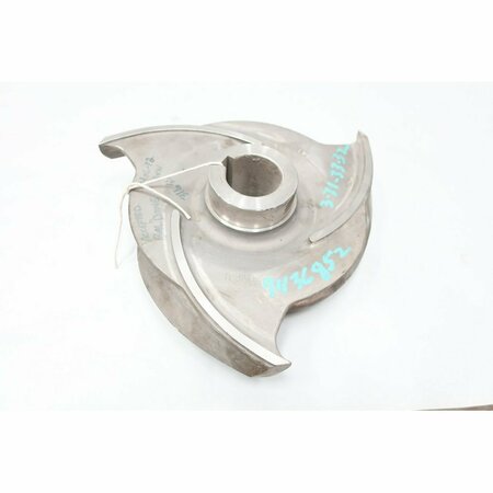 Zoro Approved Vendor NA 3175S 4X6-12 STAINLESS 3-VANE IMPELLER 11IN OD PUMP PARTS AND ACCESSORY Supplier Stock No